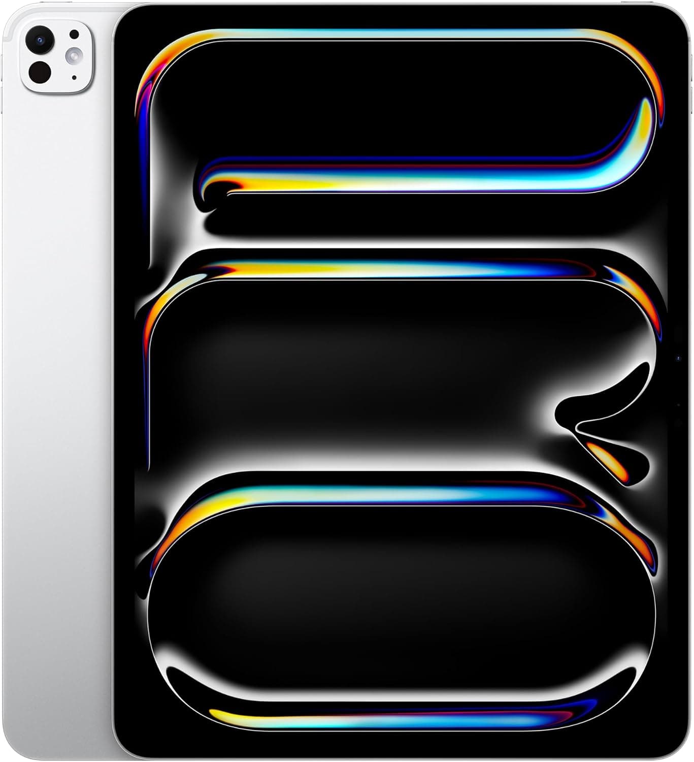 Apple iPad Pro 13 inç, M4 çip ile: Ultra Retina XDR Ekran, 1 TB, 12 MP Ön/Arka Kamera, LiDAR Tarayıcısı, Wi-Fi 6E, Face ID, Tüm Gün Süren Pil Ömrü — Gümüş Rengi