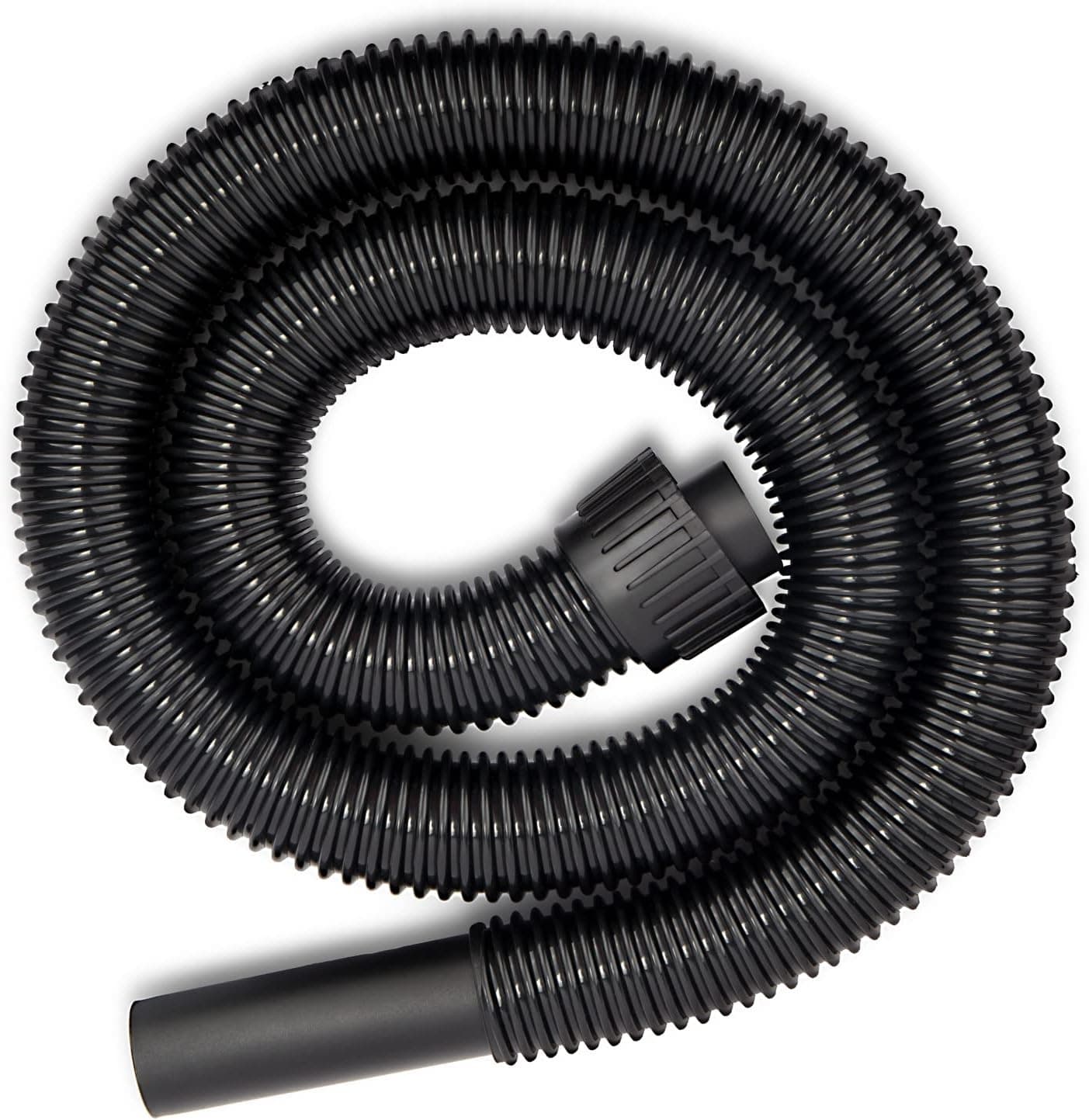 Stanley 25-1203 Islak/Kuru Vakum Hortumu 1-1/4", 4ft 1-2 Galon Islak/Kuru Elektrikli Süpürgeler için Uygun, Siyah