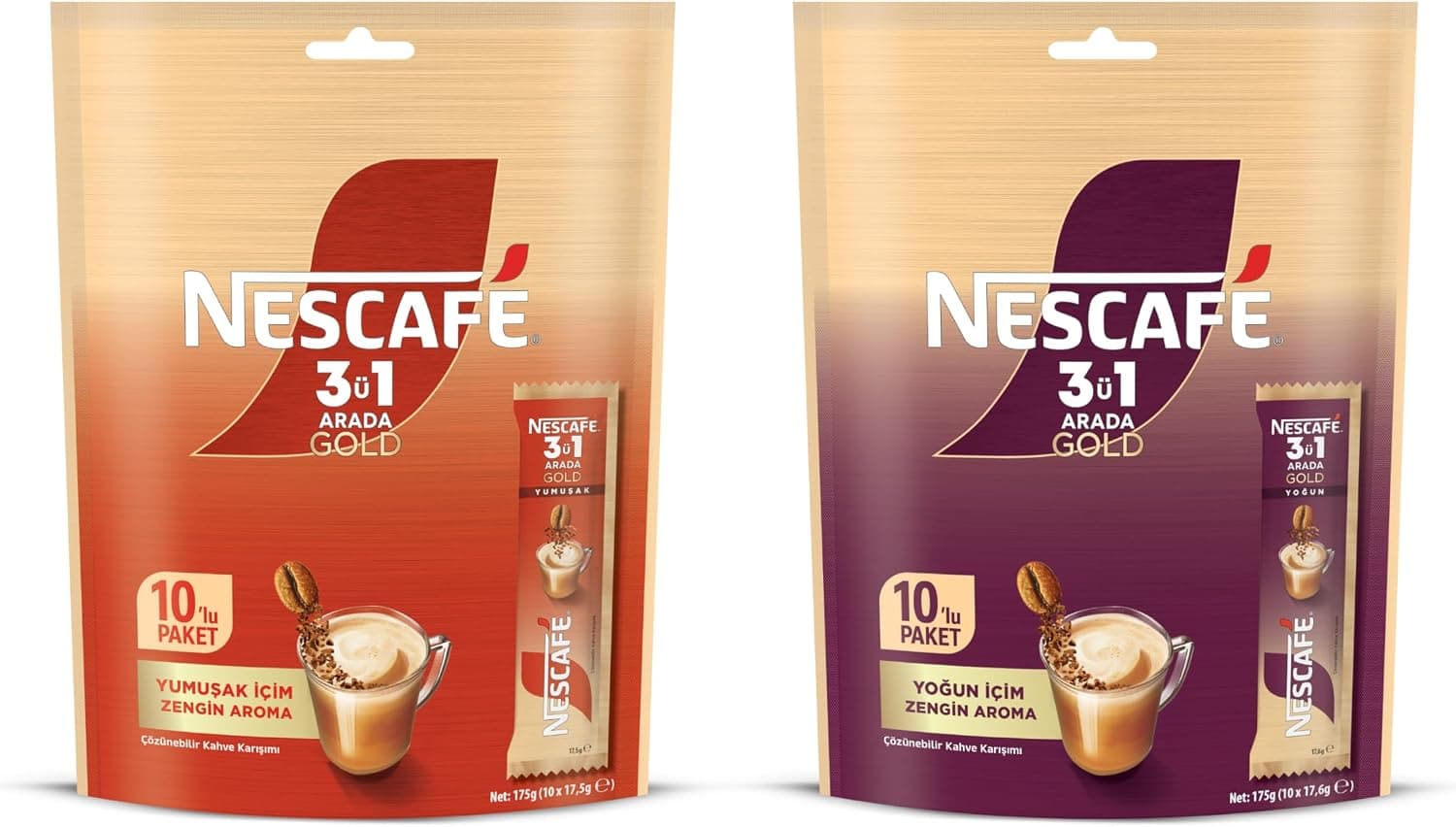 Nescafe 3ü1 Arada Gold Tanışma Paketi