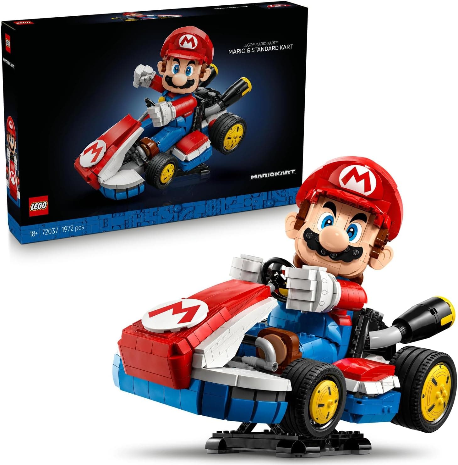 LEGO Super Mario: Mario Kart – Mario ve Standard Kart 72037