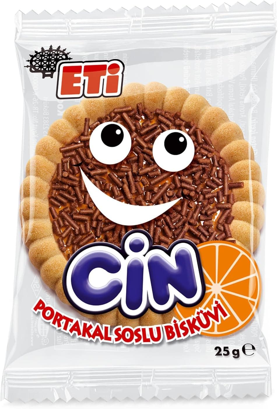 Eti Cin Portakallı Bisküvi 25 g x 36 Adet
