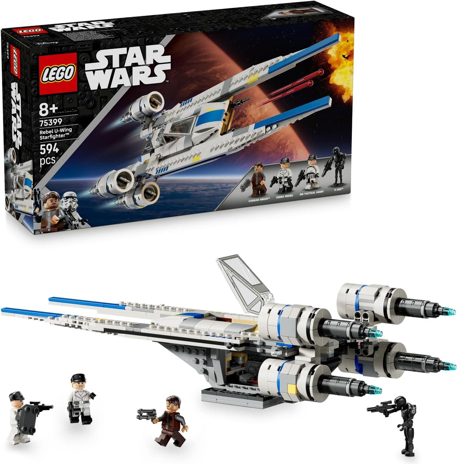 LEGO Star Wars: Andor Asi U-Wing Starfighter 75399