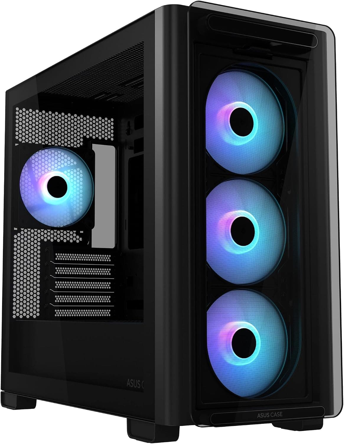 ASUS A23 PLUS TG ARGB Siyah Tempered Glass USB 3.2 mATX Mid Tower Gaming (Oyuncu) Kasa