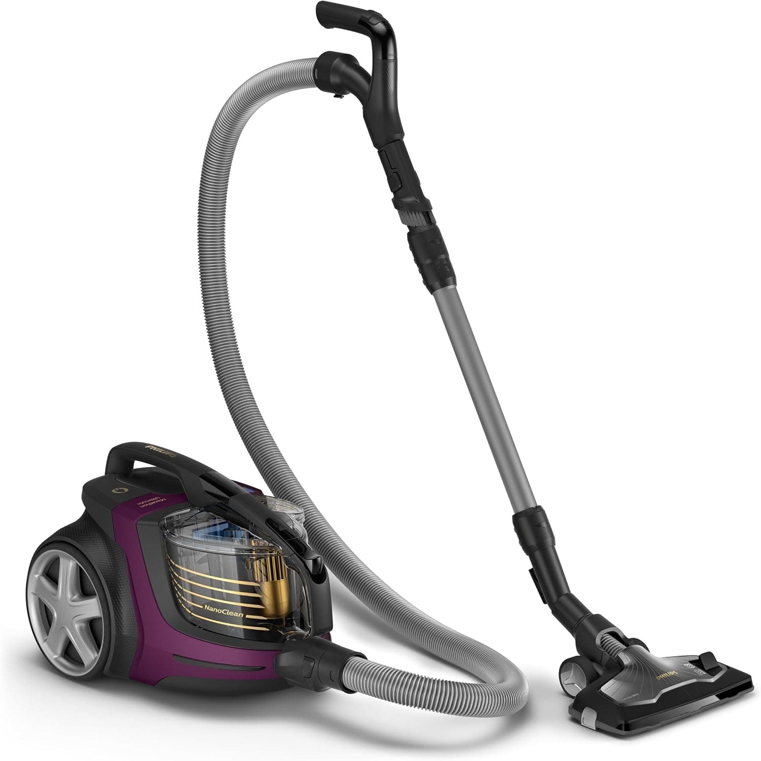 Philips Marathon Ultimate Toz Torbasız Elektrikli Süpürge, 899W, PowerCyclone 10, Süper Turbo Fırça, Sert Zemin Başlığı, XB9155/07