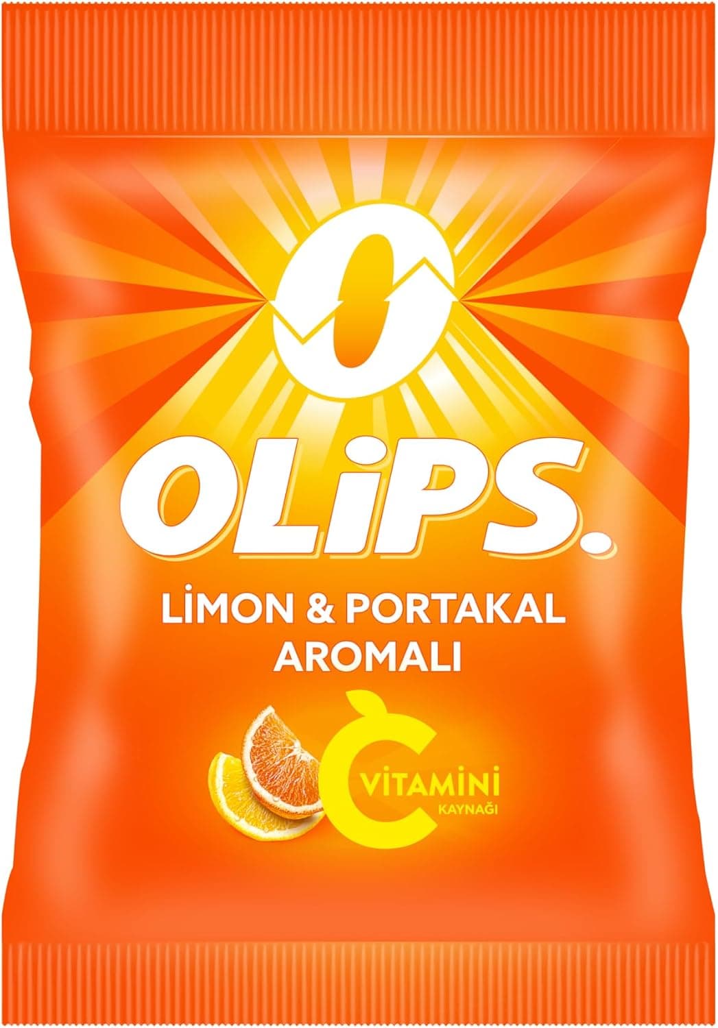 Olips Limon & Portakal Aromalı Şeker 76g