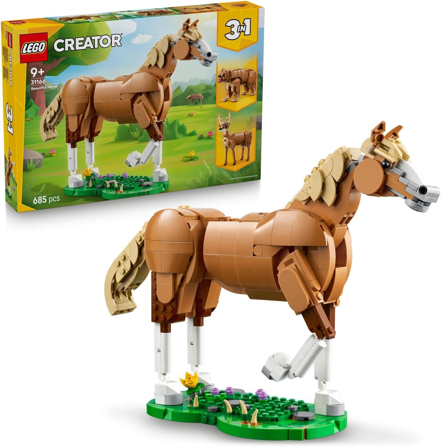 LEGO Creator 3ü 1 Arada Güzel At 31166
