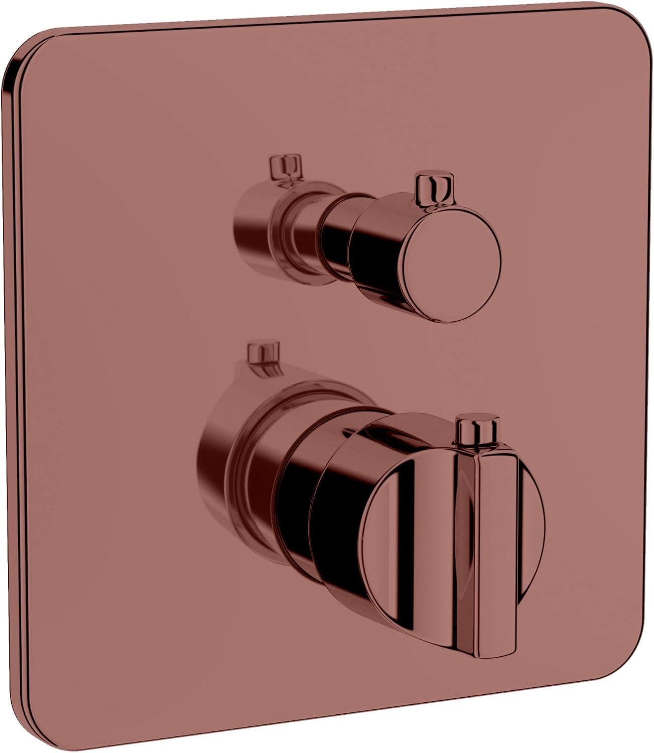 Artema Suit U A4267426 Ankastre Termostatik Banyo Bataryası, Sıva Üstü, V-Box, Bakır
