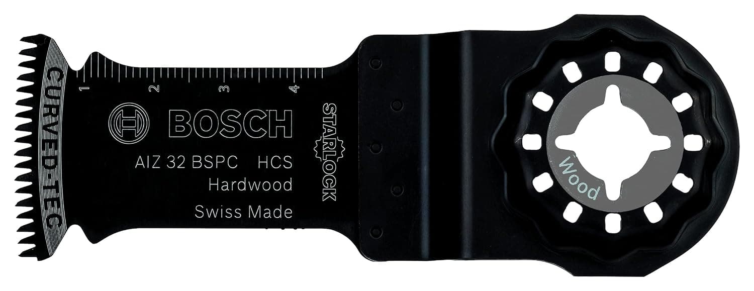 Bosch Professional Accessories Tauchsaegeblatt (Sert Ahşap için Çok Işlevli Starlock) Hsc Aiz 32 Bspc