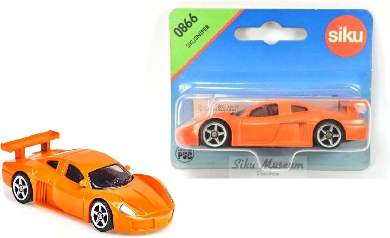 Sıku 0866, Sıkusnıper, Metal / Plastik, Turuncu, Çocuklar İçin Oyuncak Araba