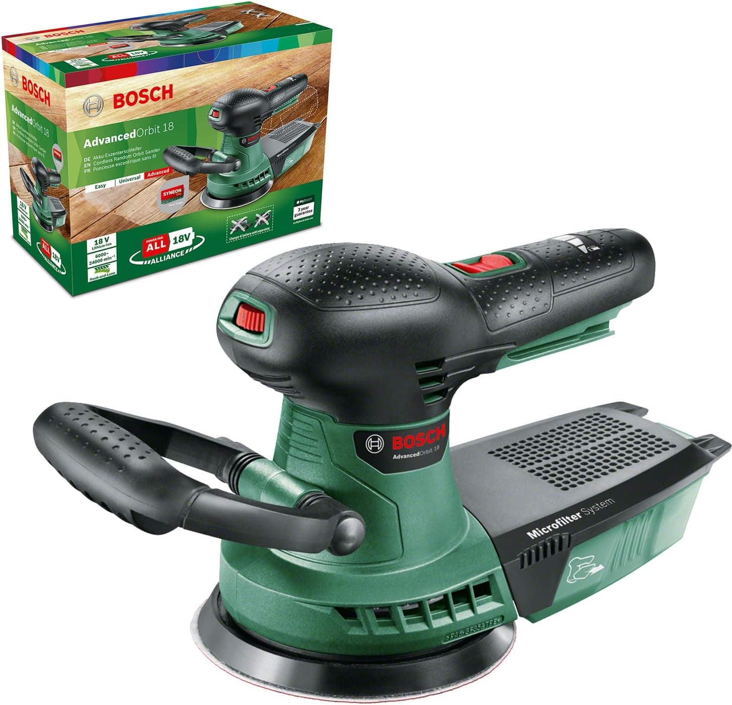 Bosch Advanced Orbit 18 Zımpara Aleti