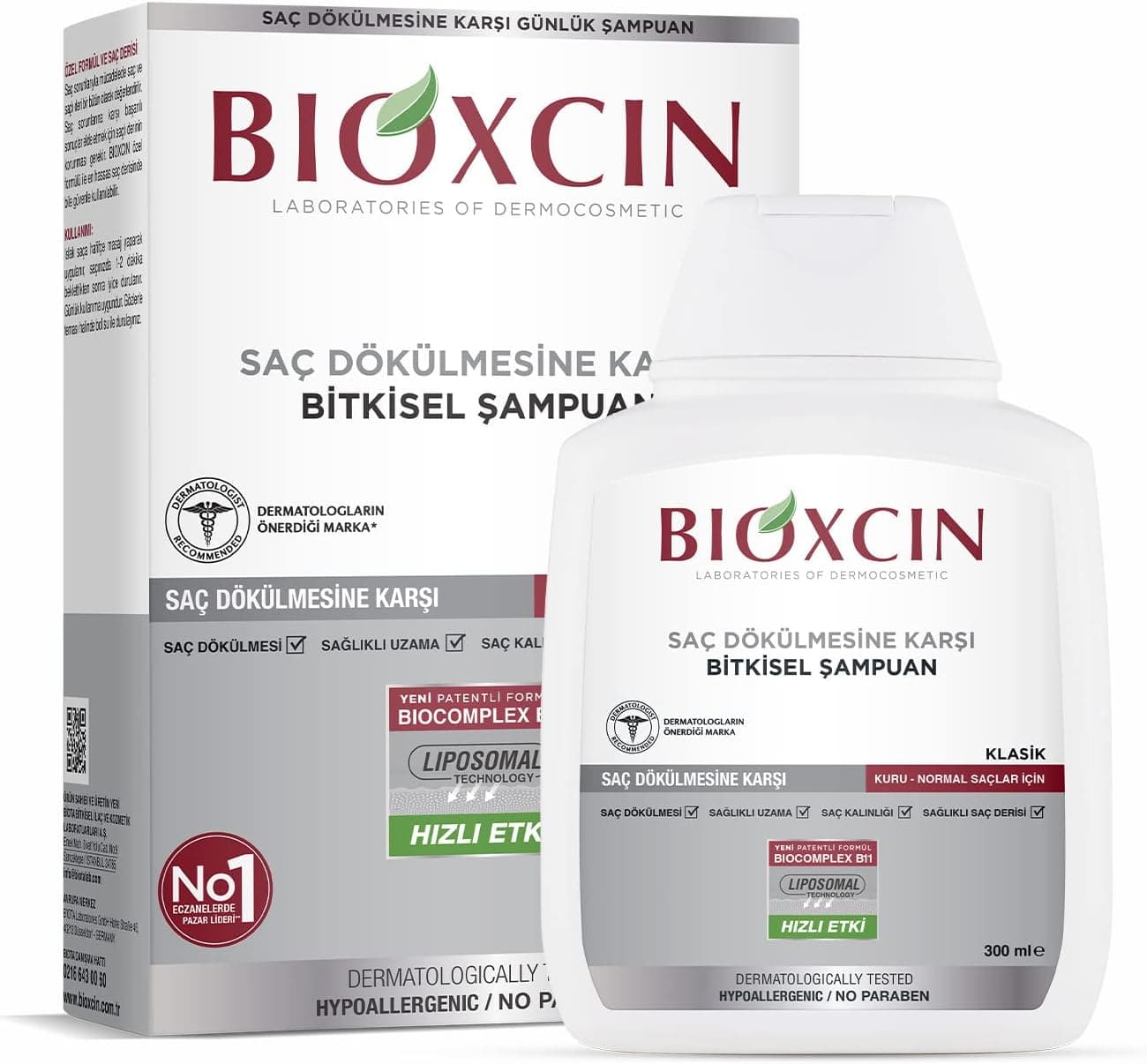 BİOXCİN Genesis Şampuan 300 Ml Kuru Ve Normal 1 Paket