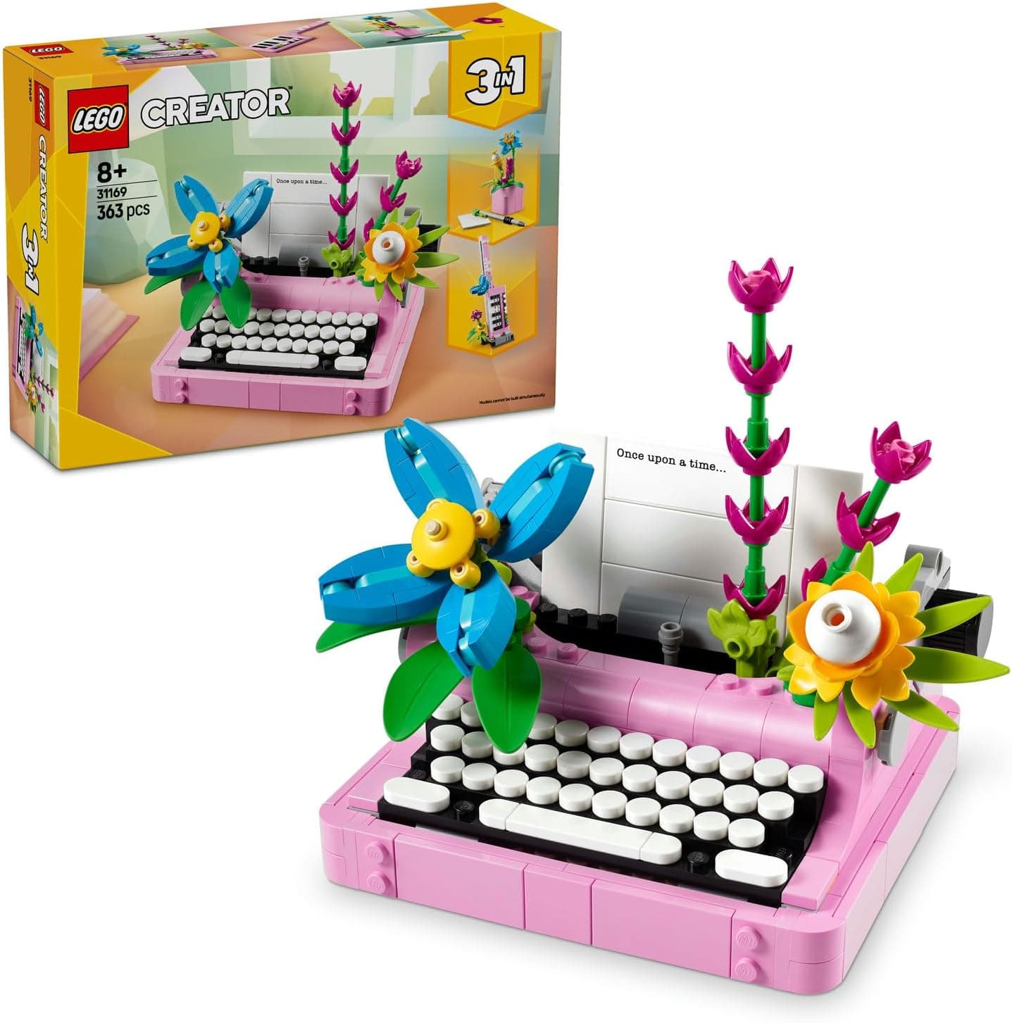 LEGO Creator 3’ü 1 Arada Çiçekli Daktilo 31169
