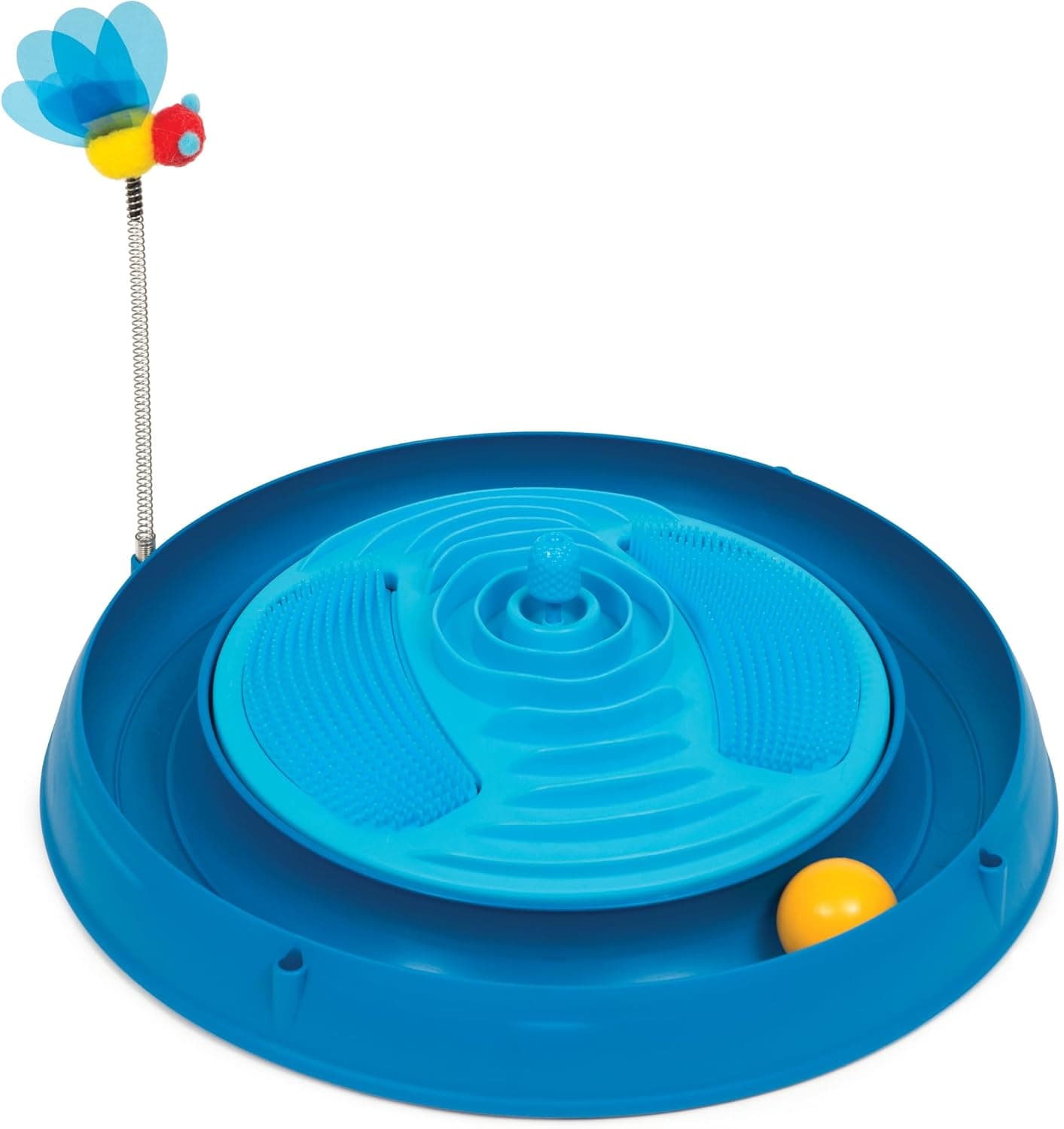 Catit Play 3 in 1 Circuit Ball Toy with Catnip Massager Toplu Yaylı Masaj Kedi Oyuncağı