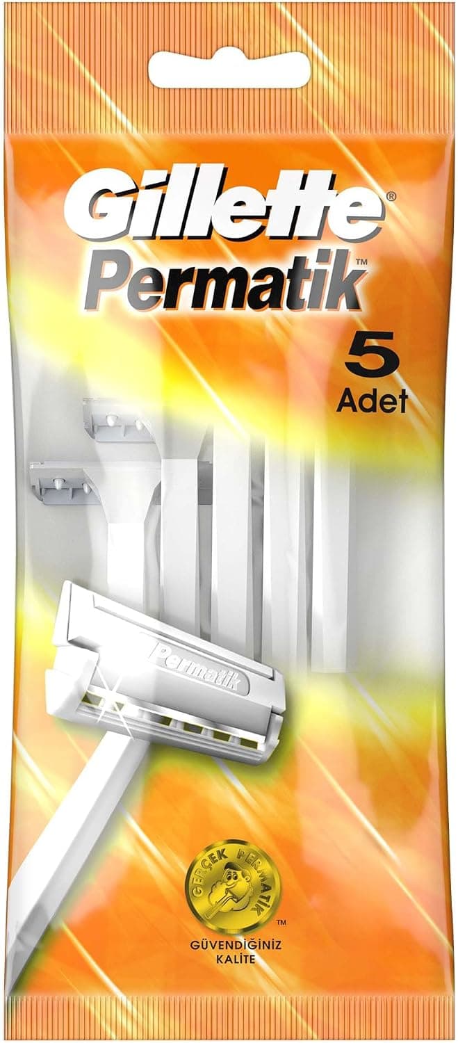 Gillette Permatik Kullan At Erkek Tıraş Bıçağı 5 Adet
