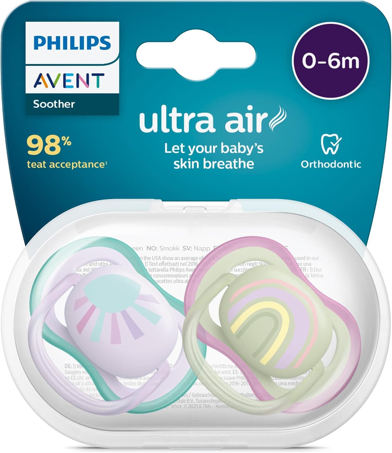 Philips Avent SCF085/13 Ultra Air Emzik (0-6 Ay) Erkek
