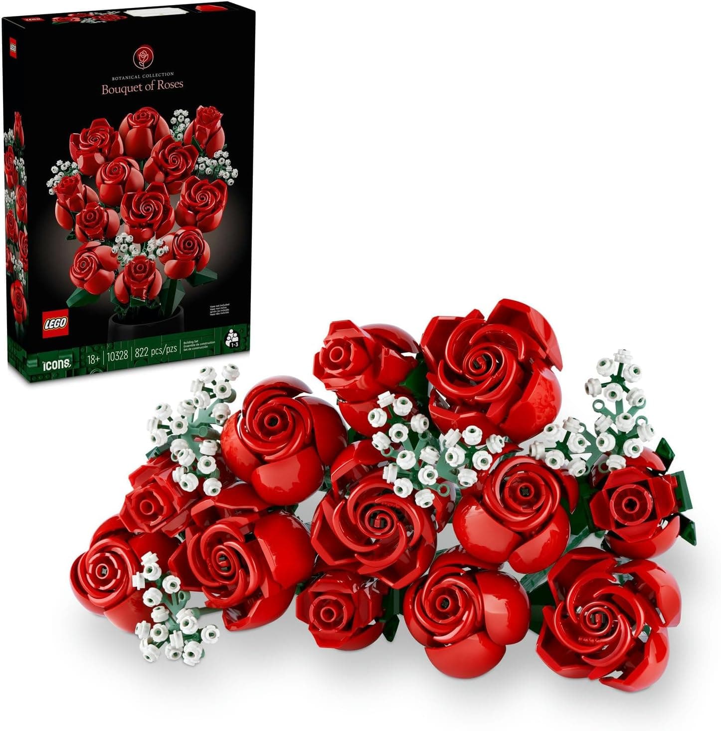 Lego Icons Gül Buketi 10328