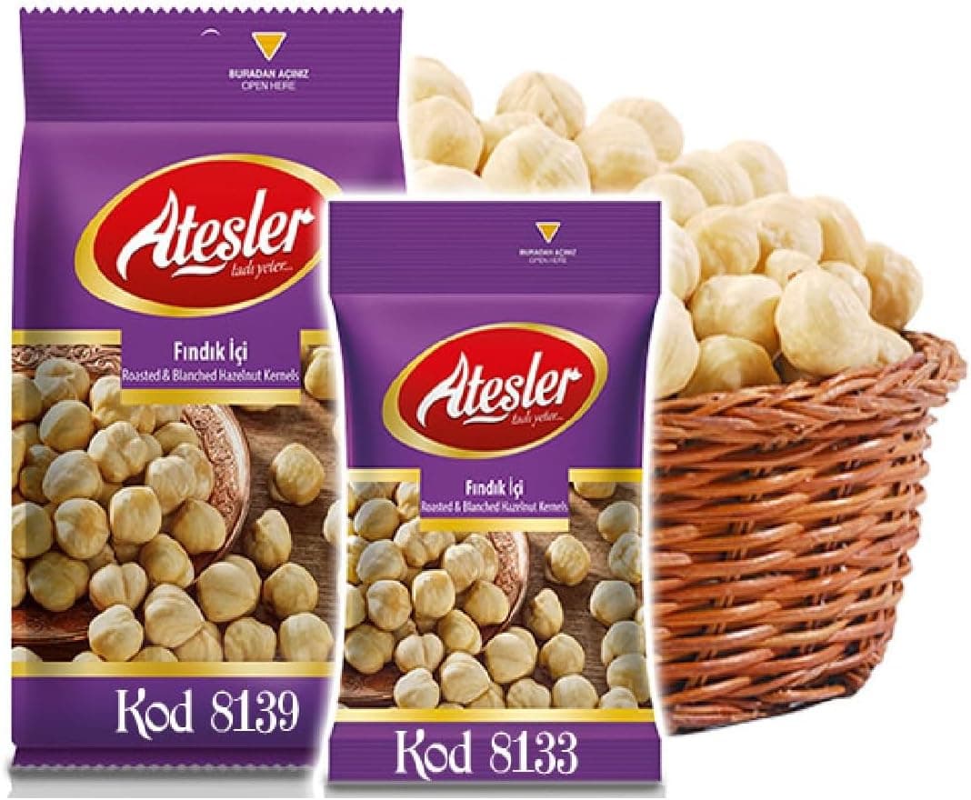 Ateşler Kuruyemiş Fındık İçi Kavrulmuş 140 gr
