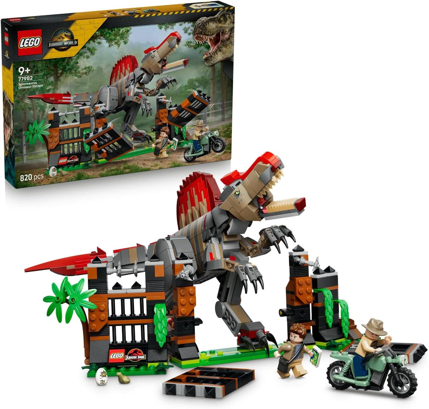 LEGO Jurassic World Spinosaurus Dinozor Kaçışı 77982