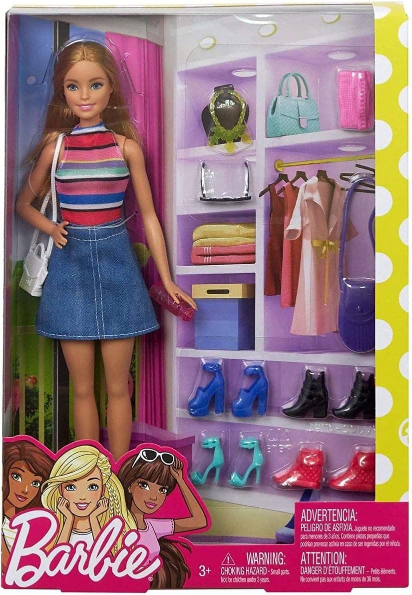 Barbie ve Muhteşem Aksesuarları Barbie Bebek ve Muhteşem Aksesuarları - Bebek ve 11 Adet Aksesuar Dahil FVJ42
