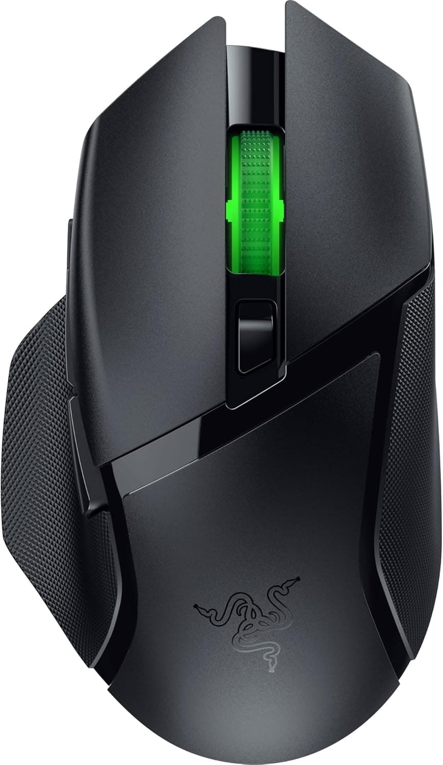 Razer Basilisk V3 X HyperSpeed - Özelleştirilebilir Kablosuz Oyun Mouseu (9 Özelleştirilebilir Kontrollü İkonik Ergonomik Form, HyperSpeed Kablosuz, 18K Optik Sensör, Chroma RGB) Siyah