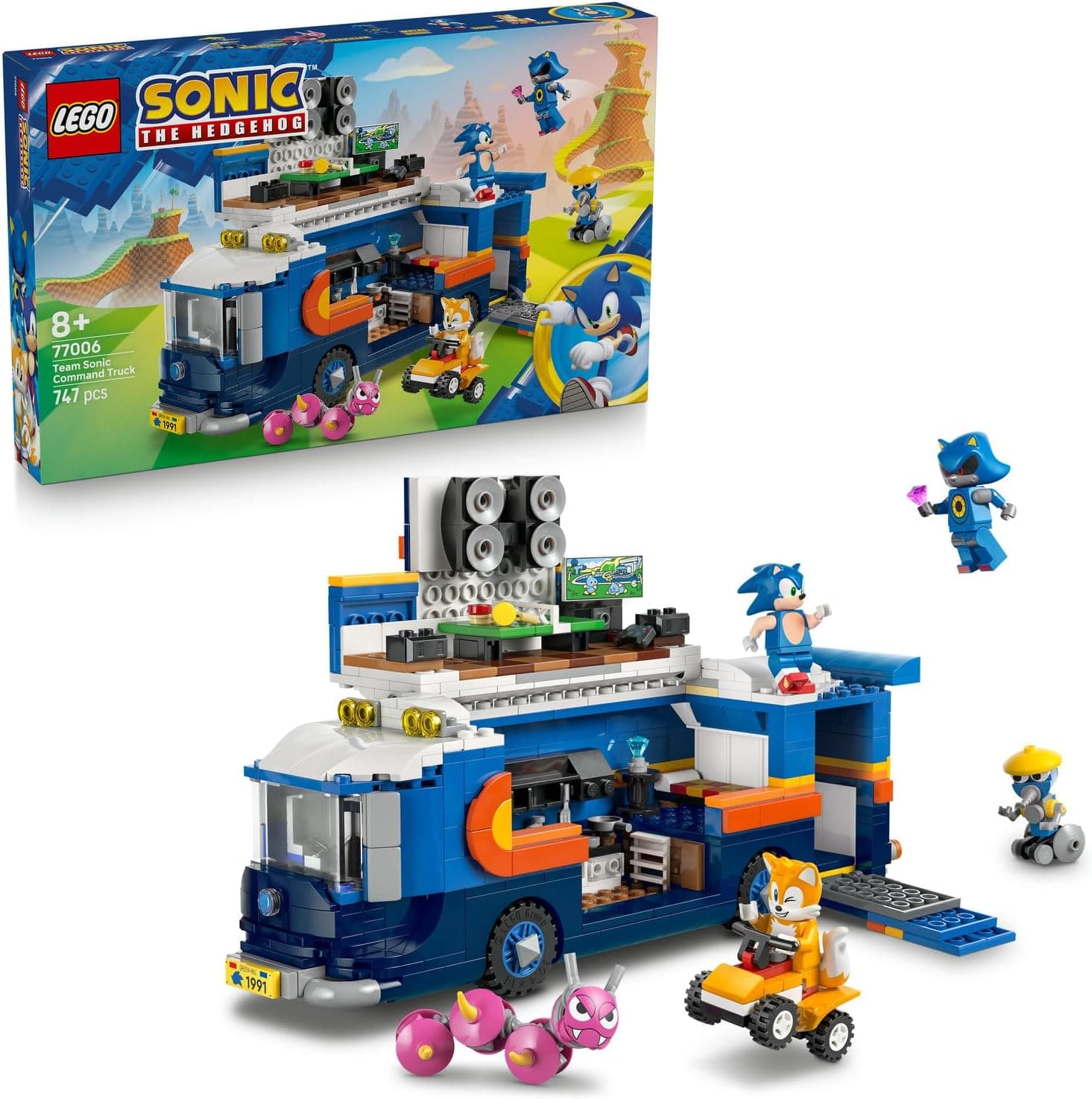 LEGO Sonic the Hedgehog Sonic Takımı Komuta Kamyonu 77006