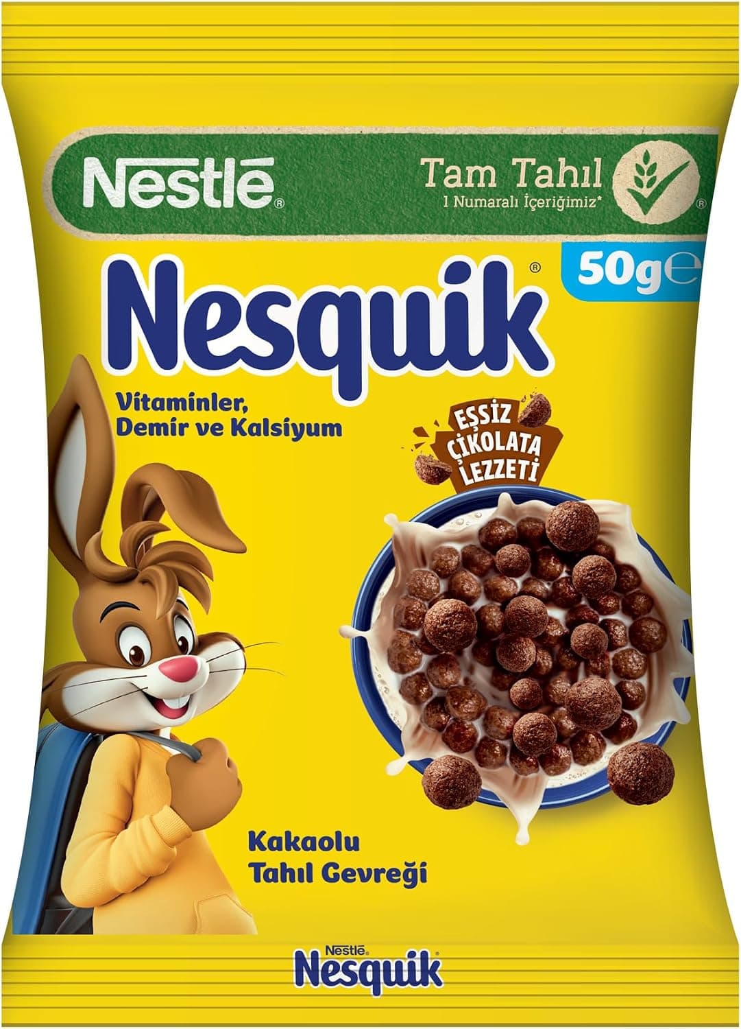 Nesquik Kakaolu Tahıl Gevreği 50g