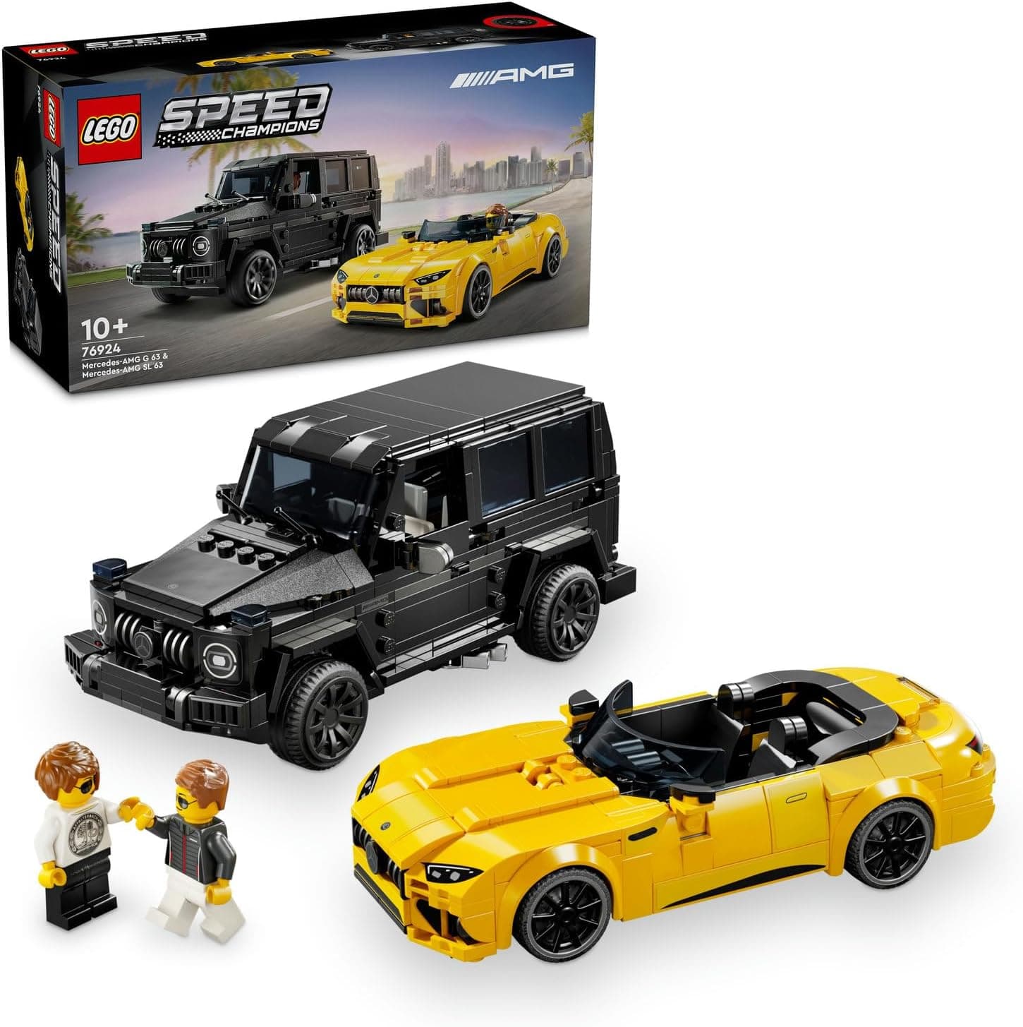 LEGO Speed Champions Mercedes-AMG G 63 ve Mercedes-AMG SL 63 76924