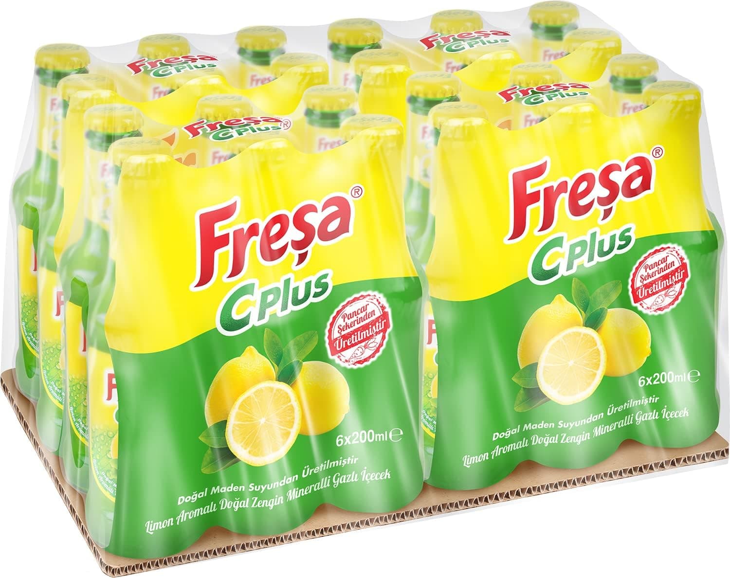Freşa C Plus Limonlu Aromalı Madensuyu 24lü