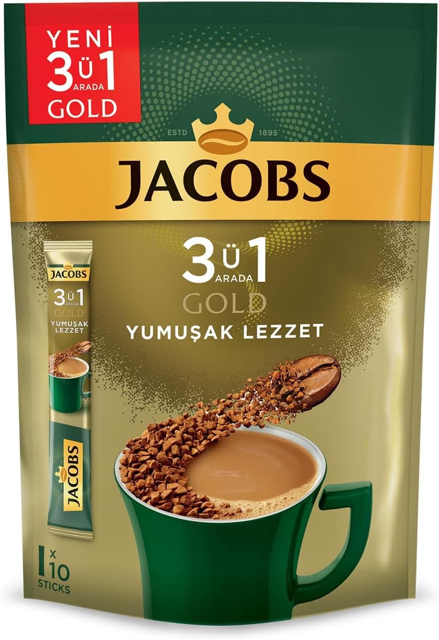 Jacobs 3Ü1 Arada Yumuşak 10Lu Paket