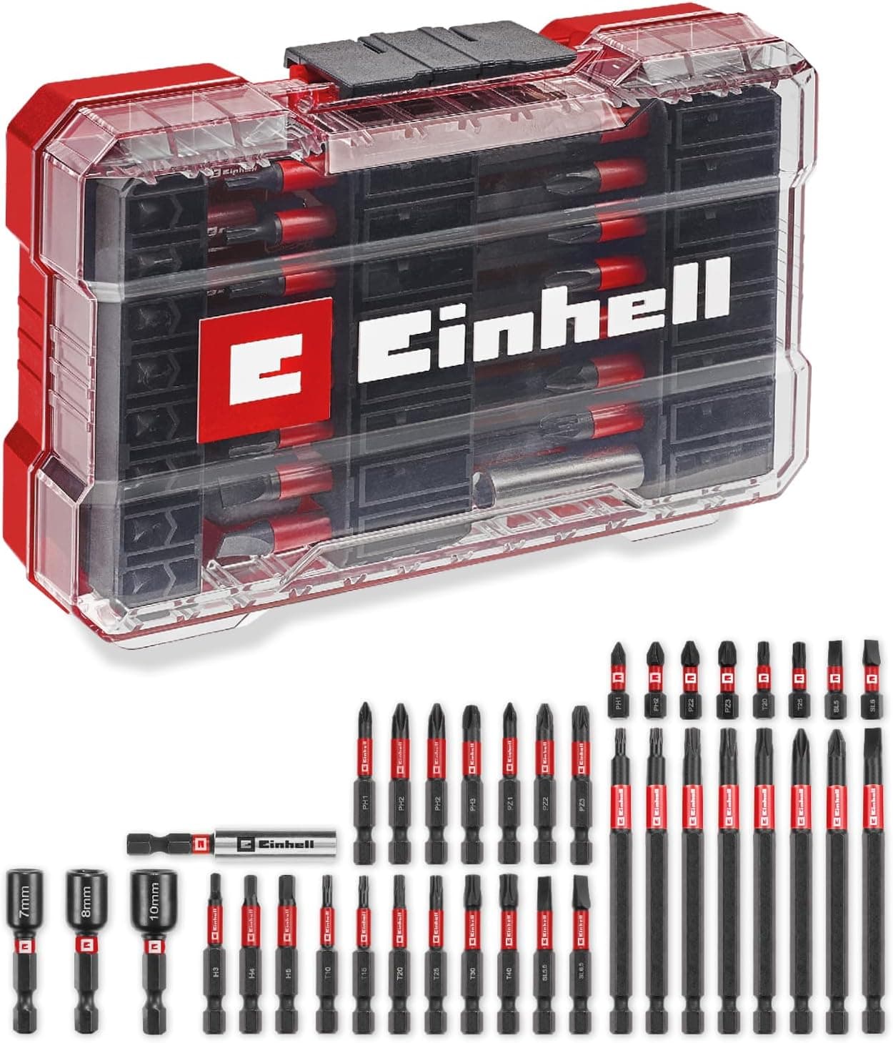 Einhell Orijinal M-CASE 38 Parça Darbeli Bits Ucu Set 49109250