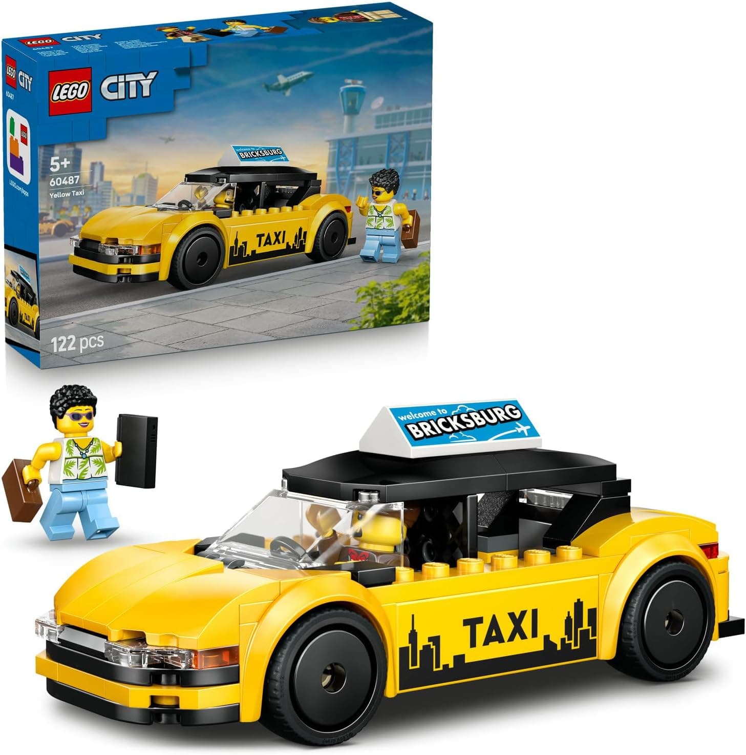 LEGO City Sarı Taksi 60487
