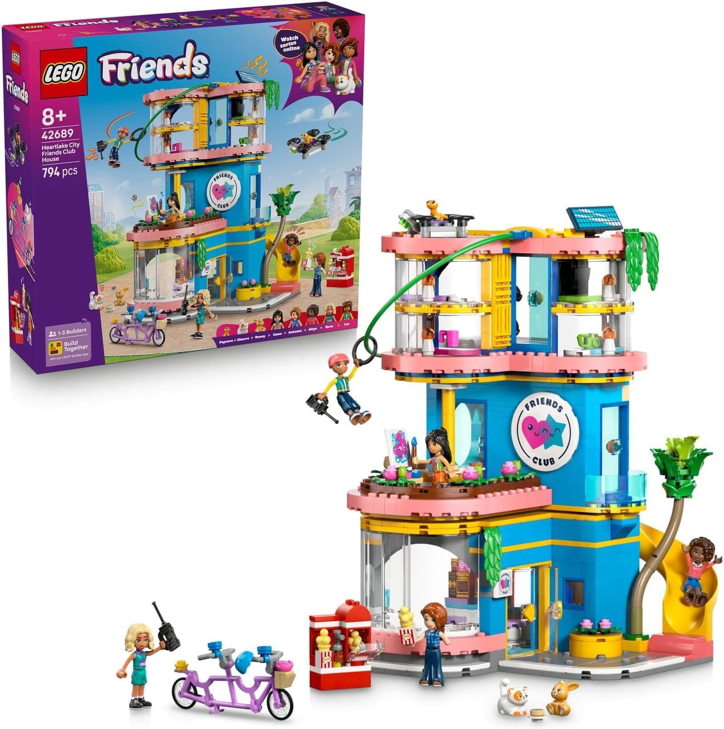 LEGO Friends Heartlake Şehri Friends Kulüp Evi 42689