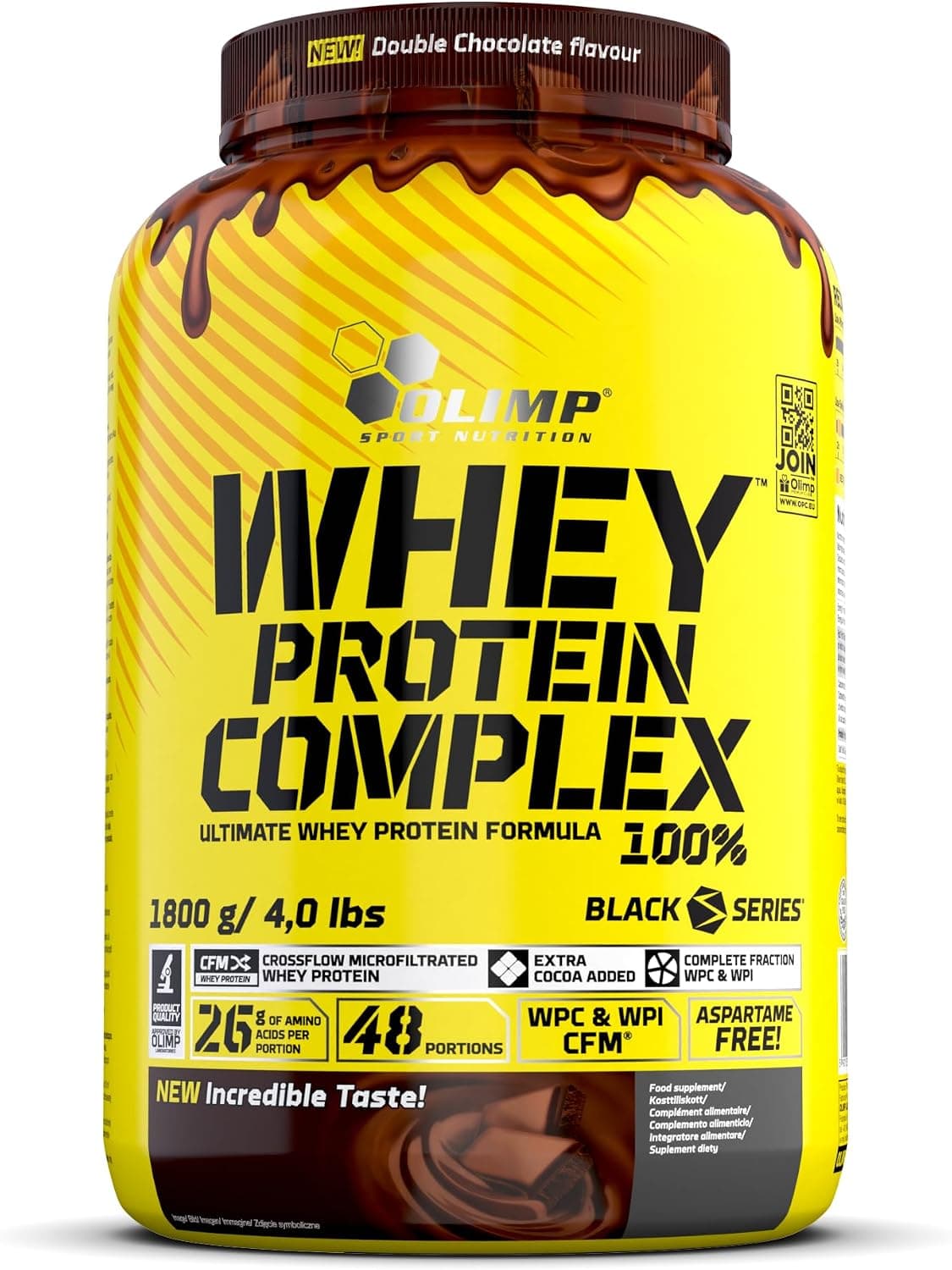 OLIMP SPORT NUTRITION Whey Protein Complex - Double Çikolata - 1800 Gr.