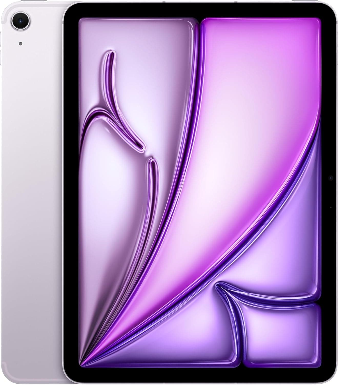 Apple iPad Air 11 inç (M4): Liquid Retina Ekran, 256 GB, 12 MP Ön/Arka Kamera, Apple N1 ile Wi-Fi 7 ve 5G — Mor