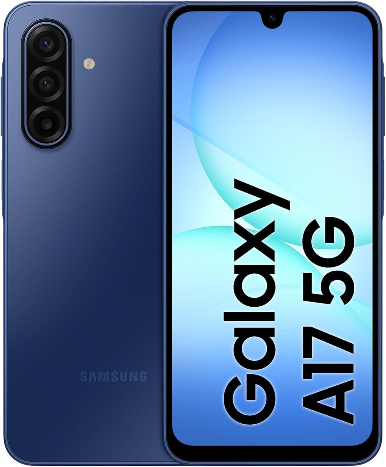Samsung Galaxy A17 5G, Android Akıllı Telefon, 8GB RAM, 256GB Hafıza, Mavi, Büyük Ekran, 50MP OIS Kamera (Samsung Türkiye Garantili)