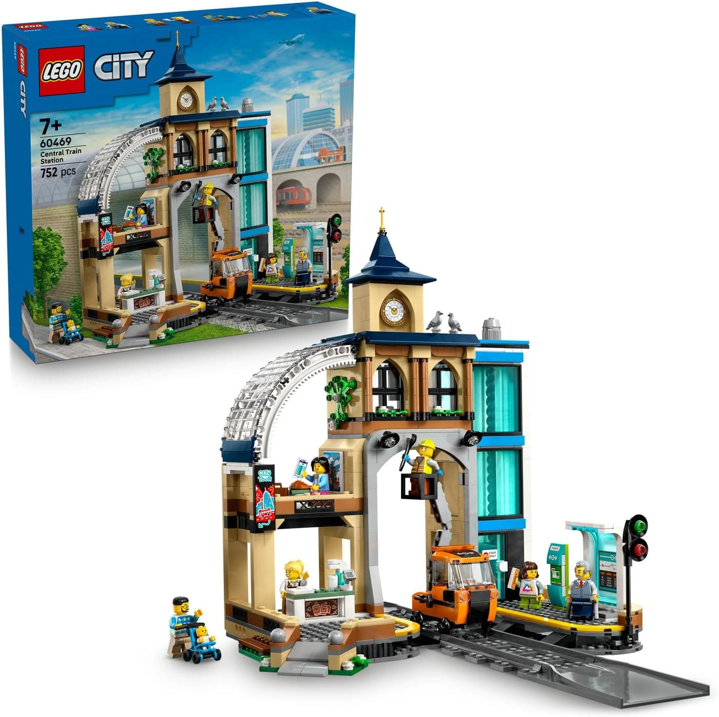 LEGO City Merkez Tren İstasyonu 60469