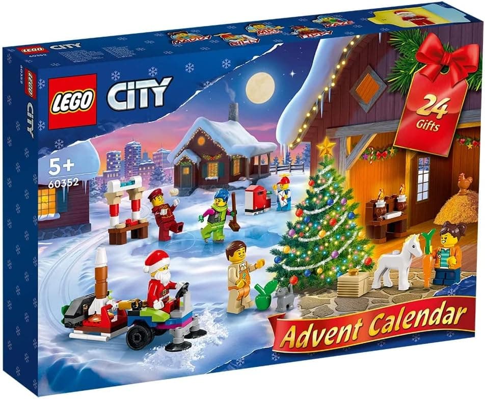 LEGO® City Yılbaşı Takvimi Yapım Seti 60352 (287 Parça)