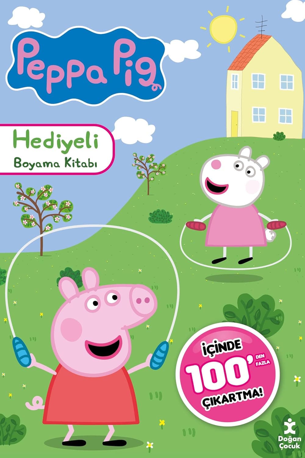 Peppa Pig - 100+ Çıkartma Hediyeli Boyama Kitabı