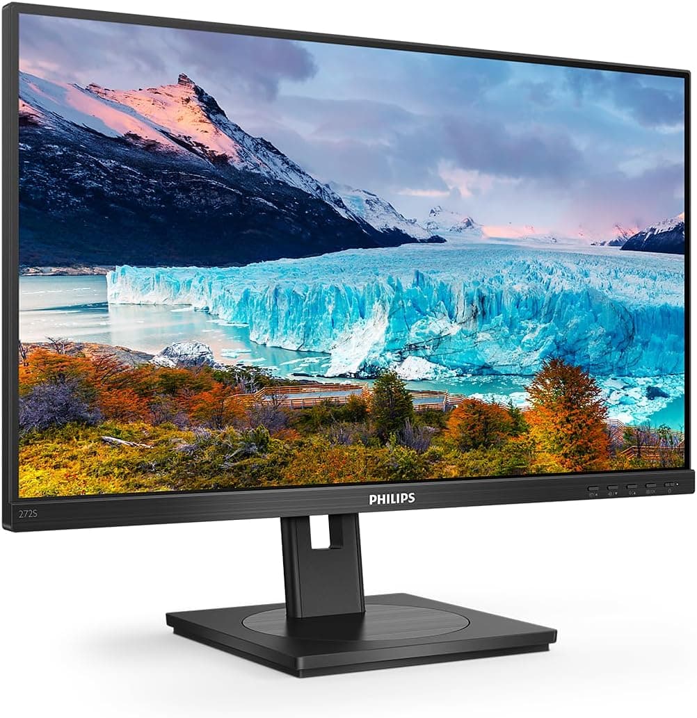 Philips 272S1AE 68 cm (27 inç) monitör (DVI, HDMI, DisplayPort, 4ms tepki süresi, 1920x1080, 75 Hz, FreeSync) siyah