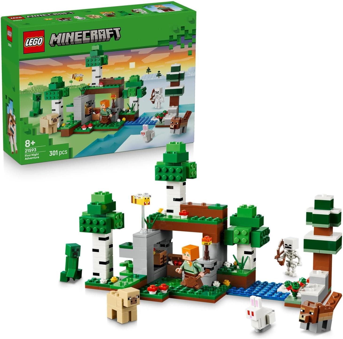 LEGO Minecraft İlk Gece Macerası 21593