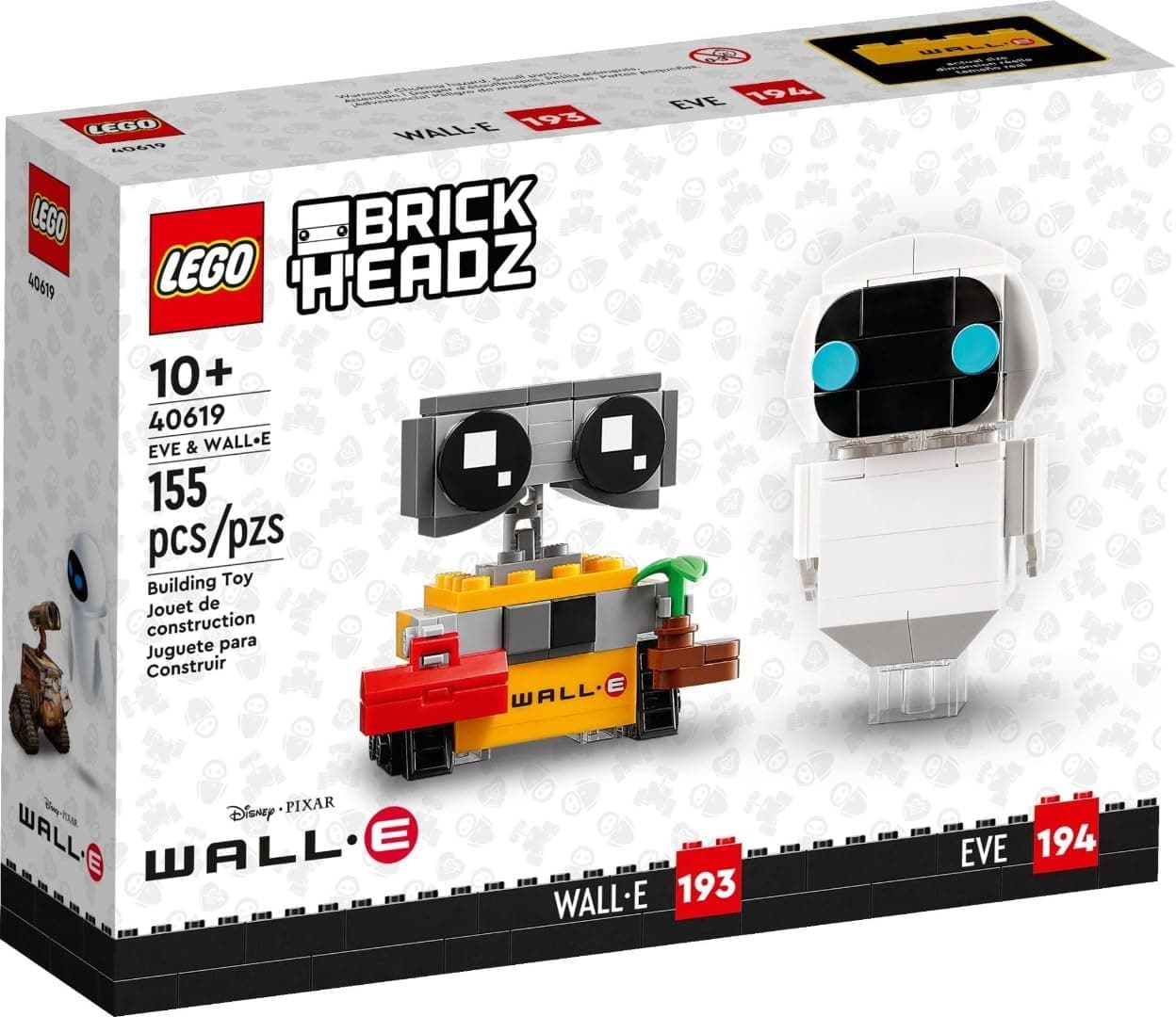 LEGO Brickheadz Duvarı-E ve Havva 40619