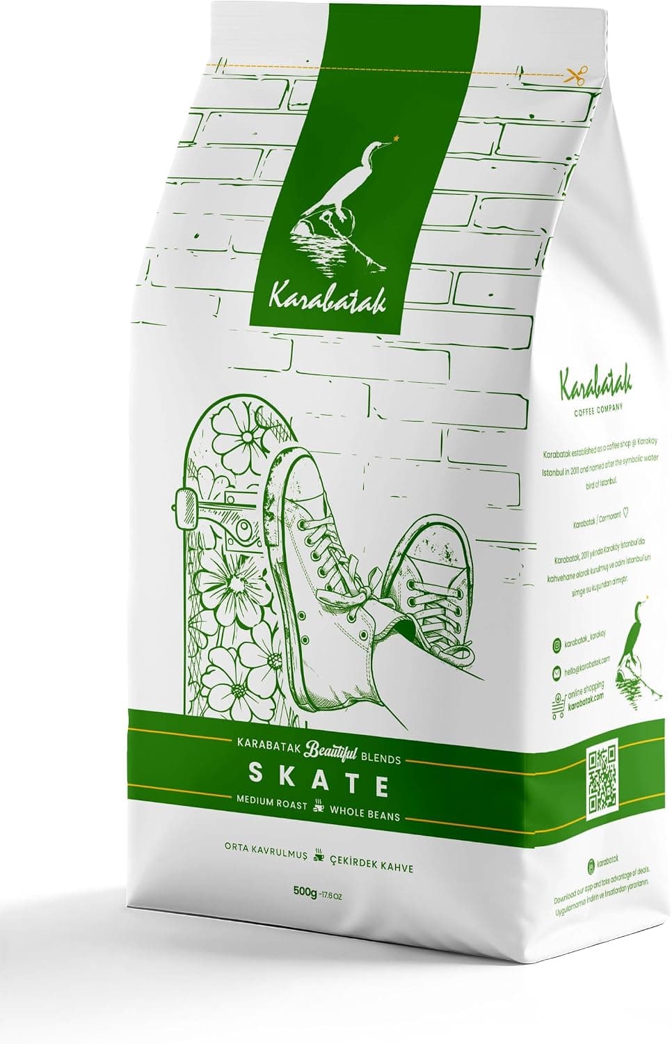 Karabatak Skate Çekirdek Kahve 500 gr