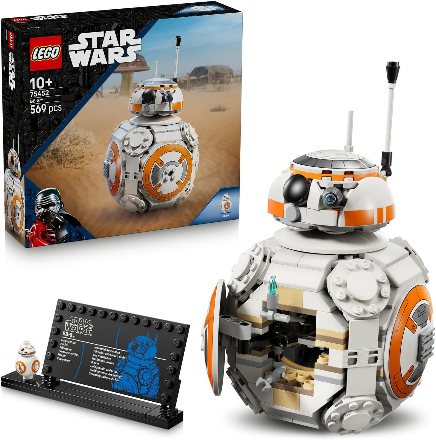 LEGO Star Wars BB-8 Astromech Droidi 75452