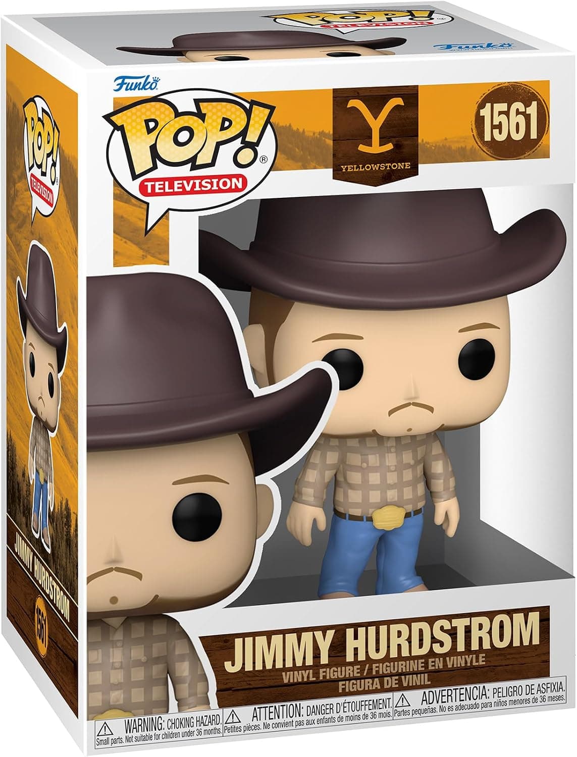 Funko Nita Toys POP TV: Yellowstone - Jimmy Hurdstrom Figür