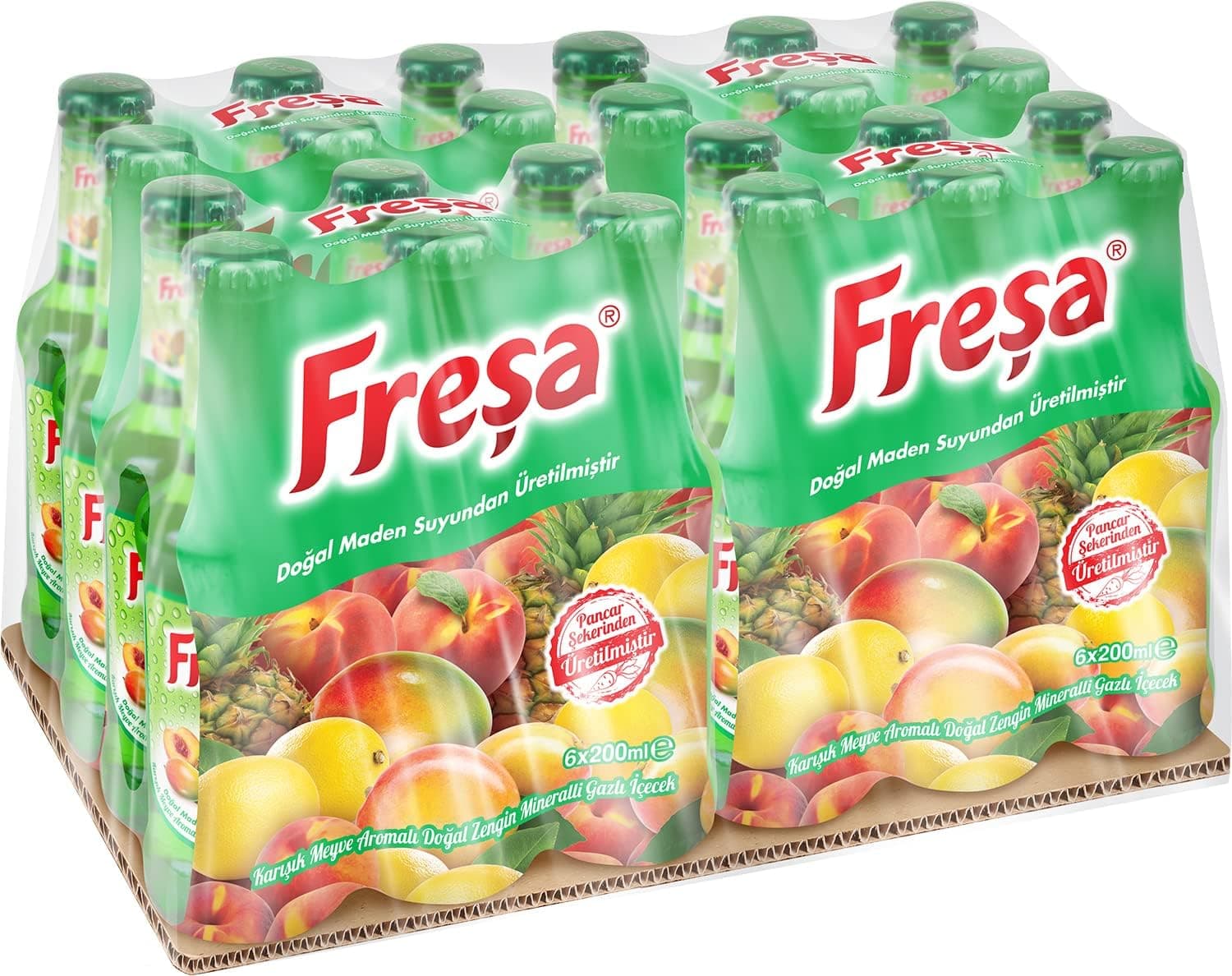 Freşa Karışık Meyve Aromalı Madensuyu 24lü
