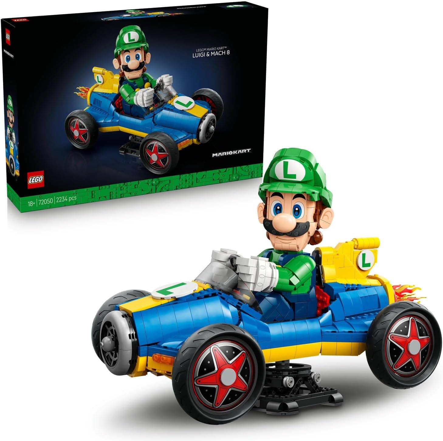 LEGO Super Mario Kart – Luigi ve Mach 8 72050