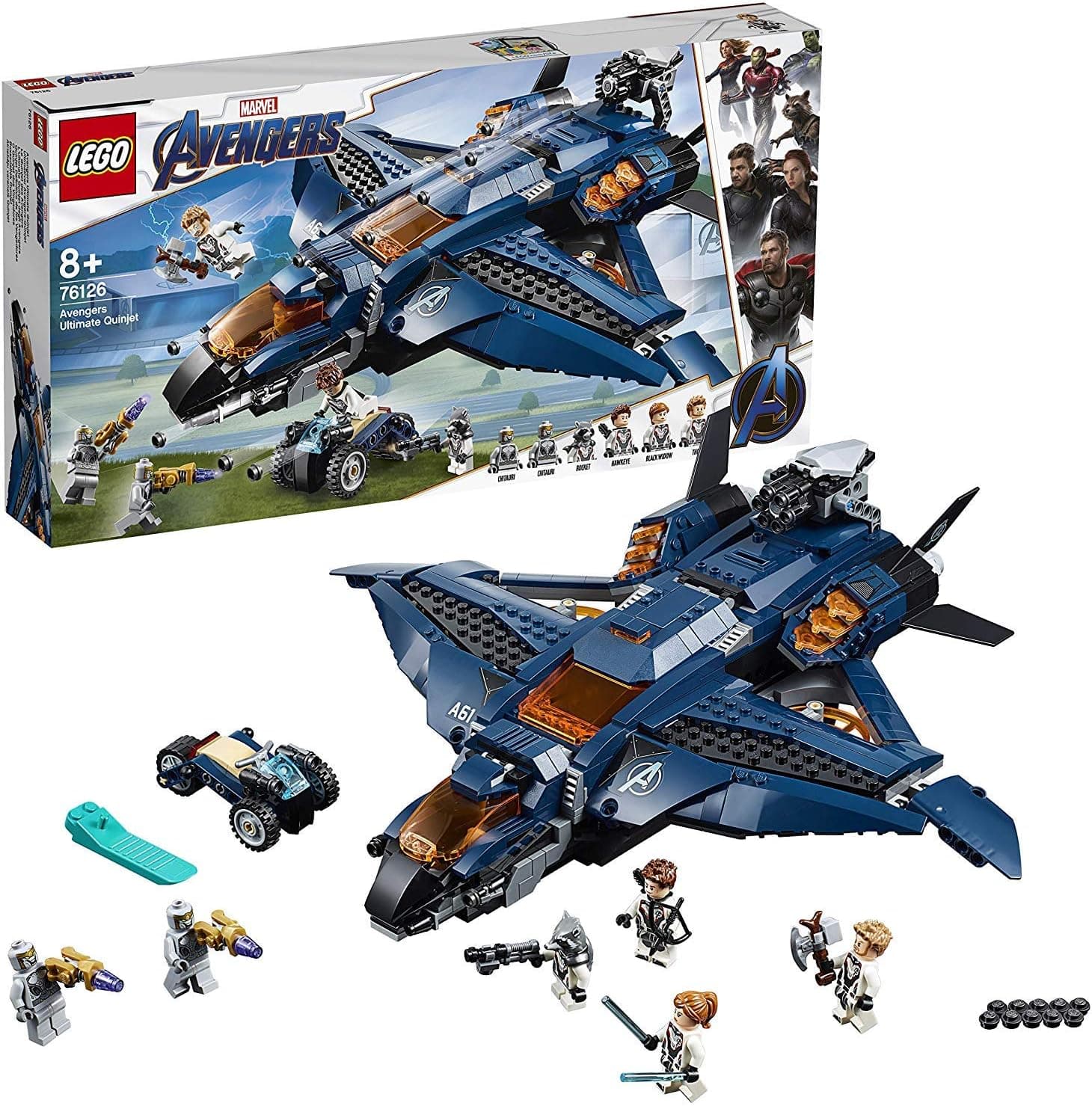 LEGO Marvel Avengers Muhteşem Quinjet (76126)