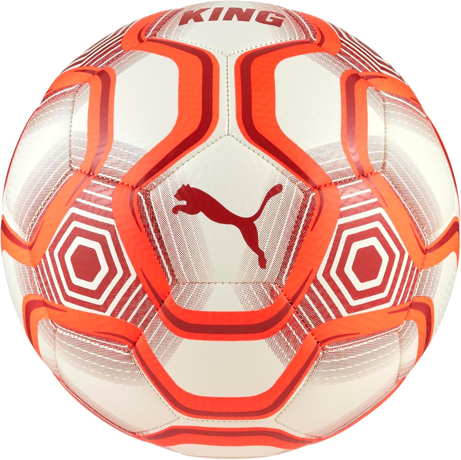 PUMA Futbol Topu PUMA Beyaz-Parlak Kırmızı 5 Adet 1 Top 68 cm Futbol Topu