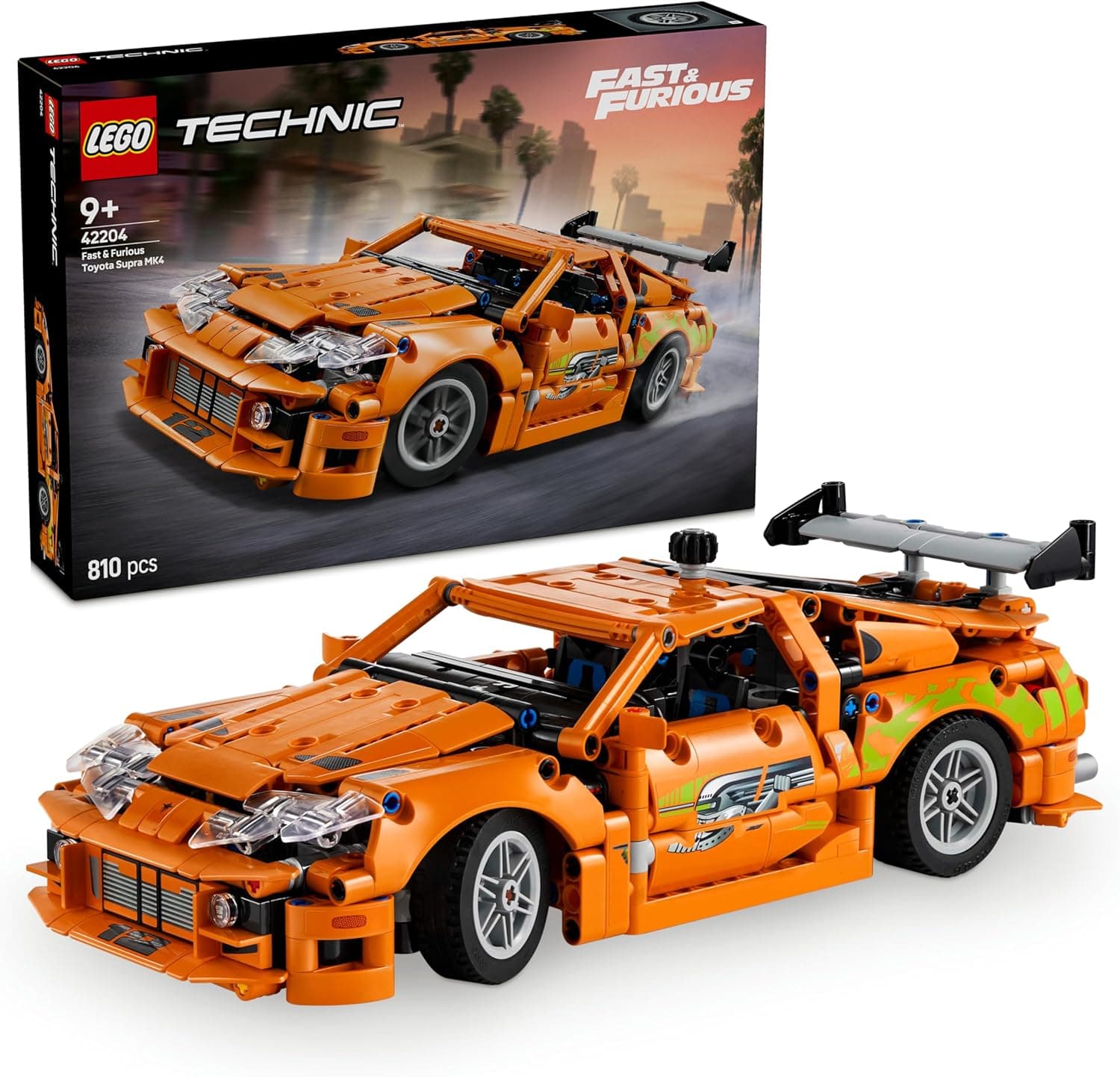 LEGO Technic Fast and Furious Toyota Supra MK4 42204