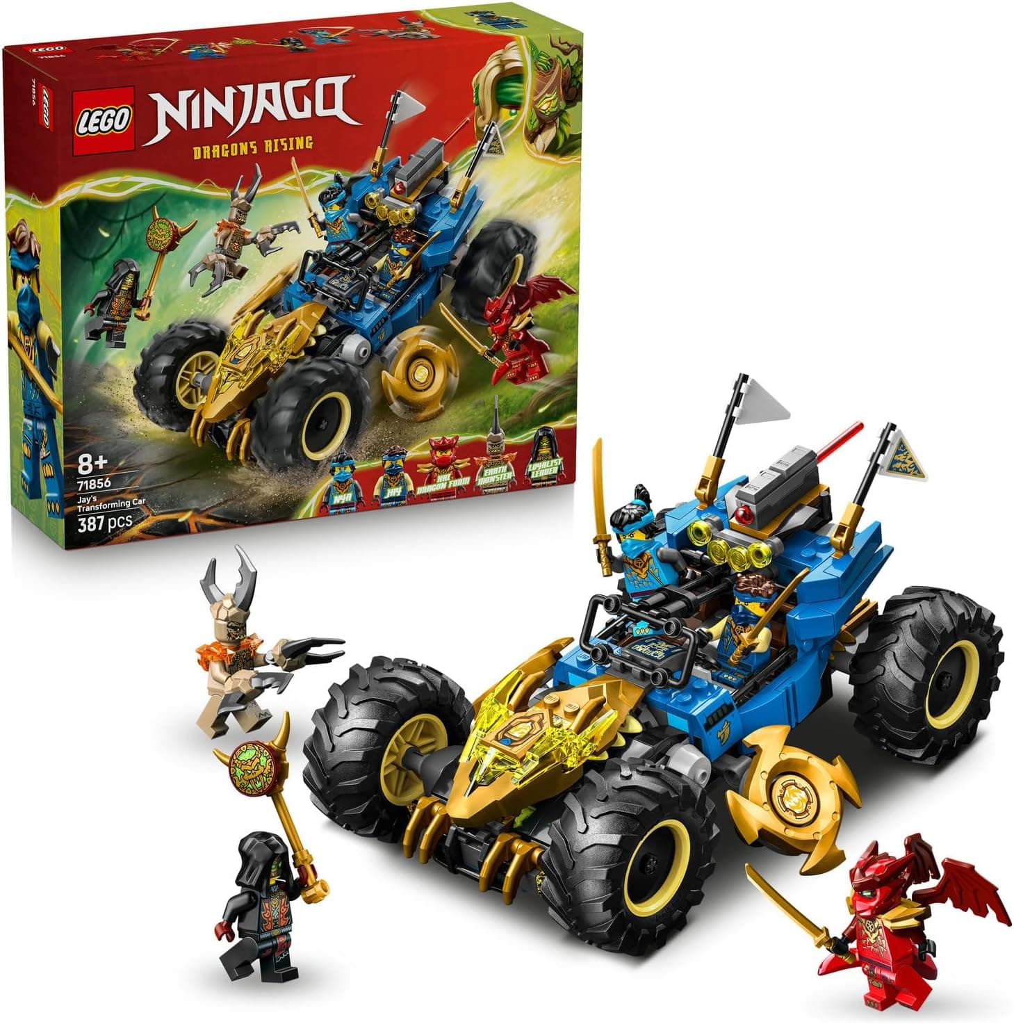 LEGO NINJAGO Jayin Dönüşen Arabası 71856